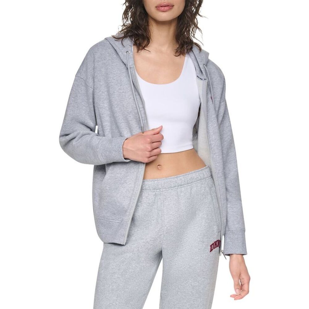 Dkny Womens Full Zip Hoodie